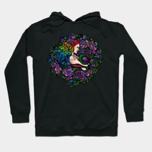 Avenging Eve (stained glass) Hoodie